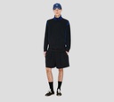 Kenzo - CHAQUETA NEGRA CON AZUL Y CUELLO ALTO