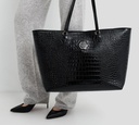 Philipp Plein - CARTERA NEGRA DE COMPRAS CALAVERA DE CRISTAL