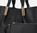 Elisabetta Franchi - CARTERA NEGRA CON DETALLES DORADOS MEDIANA