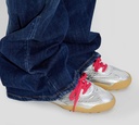 Dsquared2 - SNEAKERS PALTEADO DE TRENZAS FUCSIA Y MICROTACOS