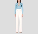 Elisabetta Franchi - BLUSA MANGA LARGA CON BOTONES