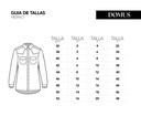 Herno - CAMISA BLANCA SON MANGAS CON CORDON MARRON