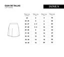 Off White - MINI FALDA ELÁSTICA CON BLOQUES DE COLOR GRIS NEGRO Y VERDE