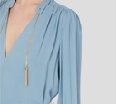 Elisabetta Franchi - BLUSA CON DETALLE DE CADENA 016