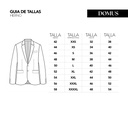Herno - BLAZER GRIS CLARO CURRUGADO