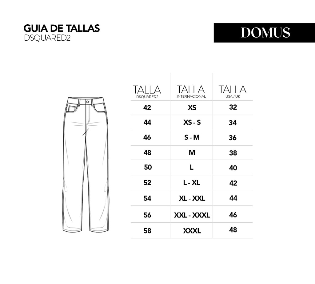 Dsquared2 - JEANS NAVY DE CORTE RECTO