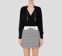 Elisabetta Franchi - BLUSA CON DETALLE DE CADENA 110