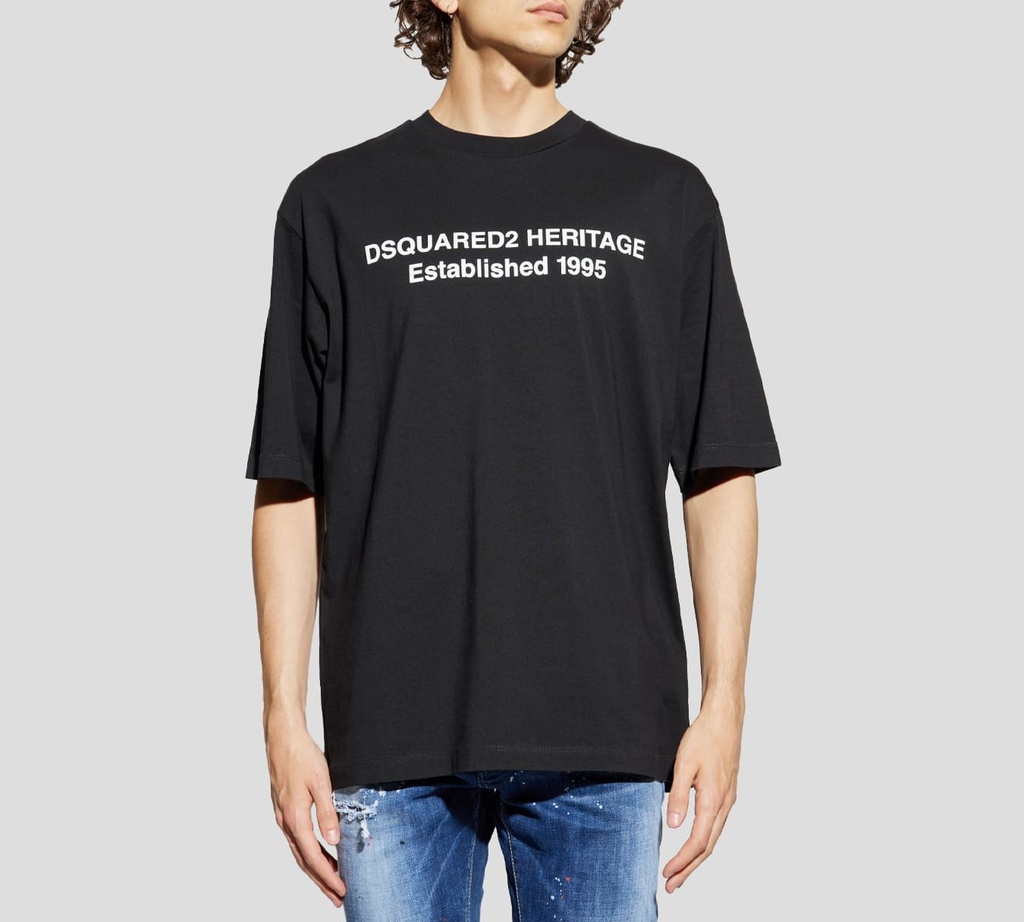 Dsquared2 - FRANELA NEGRA DSQUARED2 HERITAGE 1995