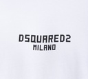 Dsquared2 - FRANELA BLANCA CON DSQUARED2 EN EL PECHO