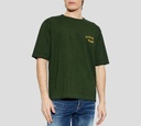 Dsquared2 - FRANELA VERDE CON LETRAS AMARILLAS
