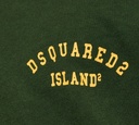Dsquared2 - FRANELA VERDE CON LETRAS AMARILLAS