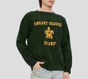 Dsquared2 - SUDADERA VERDE OSCURO CON TORTUGA