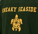 Dsquared2 - SUDADERA VERDE OSCURO CON TORTUGA