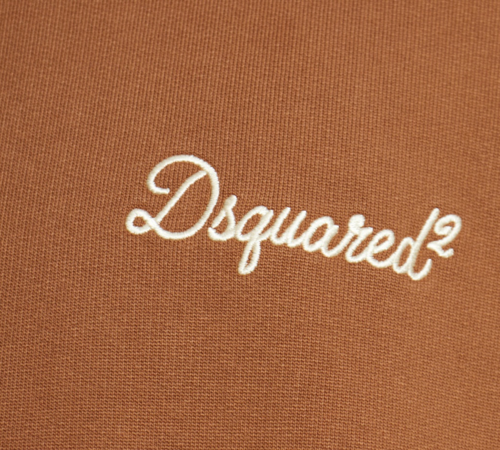 Dsquared2 - SWEATER MARRON CON DSQUARED2 EN BEIGE