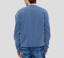 Dsquared2 - HODDIE AZUL CON LETRAS VINOTINTO