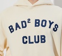 Dsquared2 - HODDIE BEIGE CON CAPUCHA Y LETRAS AZULES