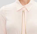 Elisabetta Franchi - BLUSA CON CADENA BA7
