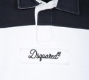 Dsquared2 - POLO RUGBY MANGA LARGA AZUL Y BLANCO