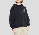 Dsquared2 - HODDIE NEGRO CON ESTAMPADO DE MONO