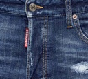 Dsquared2 - JEANS AZUL CLASICO CON ROTOS EN LAS PIERNAS