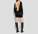 Dsquared2 - VESTIDO NEGRO MINI CON ESCOTE EN LA ESPALDA