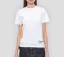Dsquared2 - FRANELA BLANCA CON DSQUARED2 EN PARTE INFERIOR