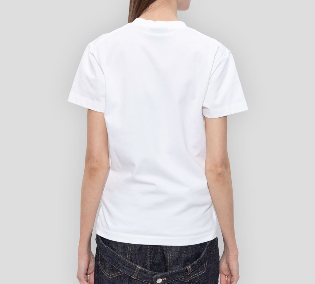 Dsquared2 - FRANELA BLANCA CON DSQUARED2 EN PARTE INFERIOR