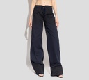 Dsquared2 - PANTALON AZUL OSCURO CON LIGA EN CINTURA