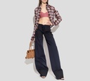 Dsquared2 - PANTALON AZUL OSCURO CON LIGA EN CINTURA
