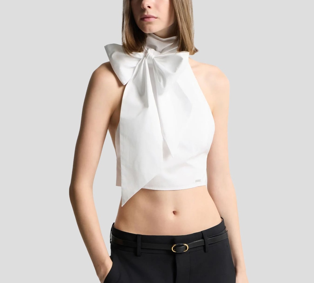 Dsquared2 - TOP BLANCO CON LAZO