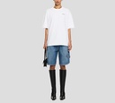 Off White - FRANELA BLANCA CON ESTAMPADO DE FLECHAS EN LA ESPALDA
