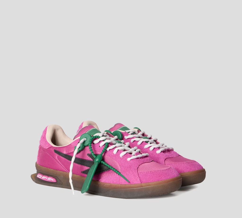 Off White - SNEAKER FUCSIA CON FLECHA NEGRA