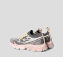 Off White - ZAPATO DEPORTIVO GRIS CON SUELA ROSADA
