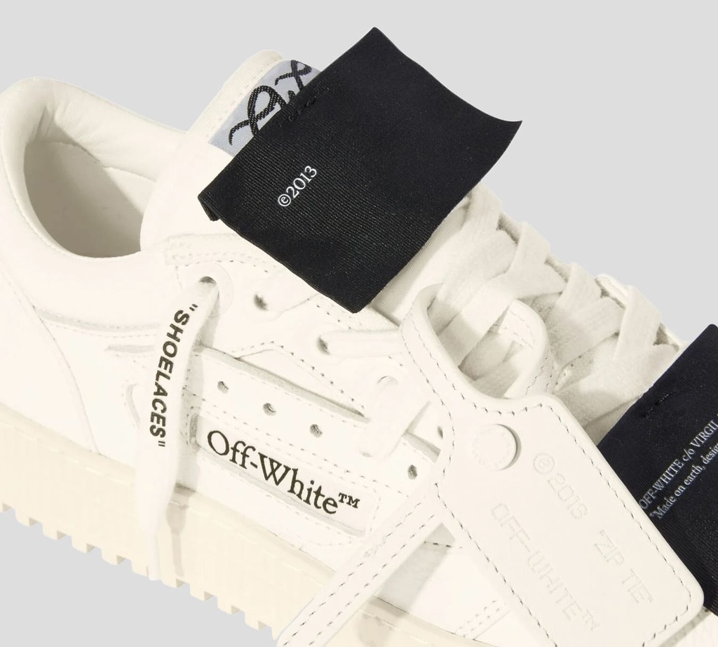 Off White - SNEAKER BLANCO CON DETALLES EN NEGRO
