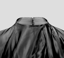 Elisabetta Franchi - VESTIDO NEGRO DE SATIN