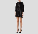 Elisabetta Franchi - VESTIDO NEGRO DE SATIN