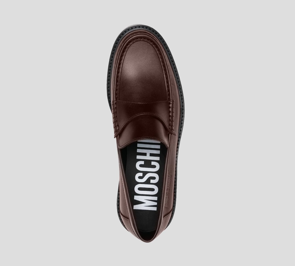 Moschino - ZAPATO COLLEGE CARRO 35 MARRON