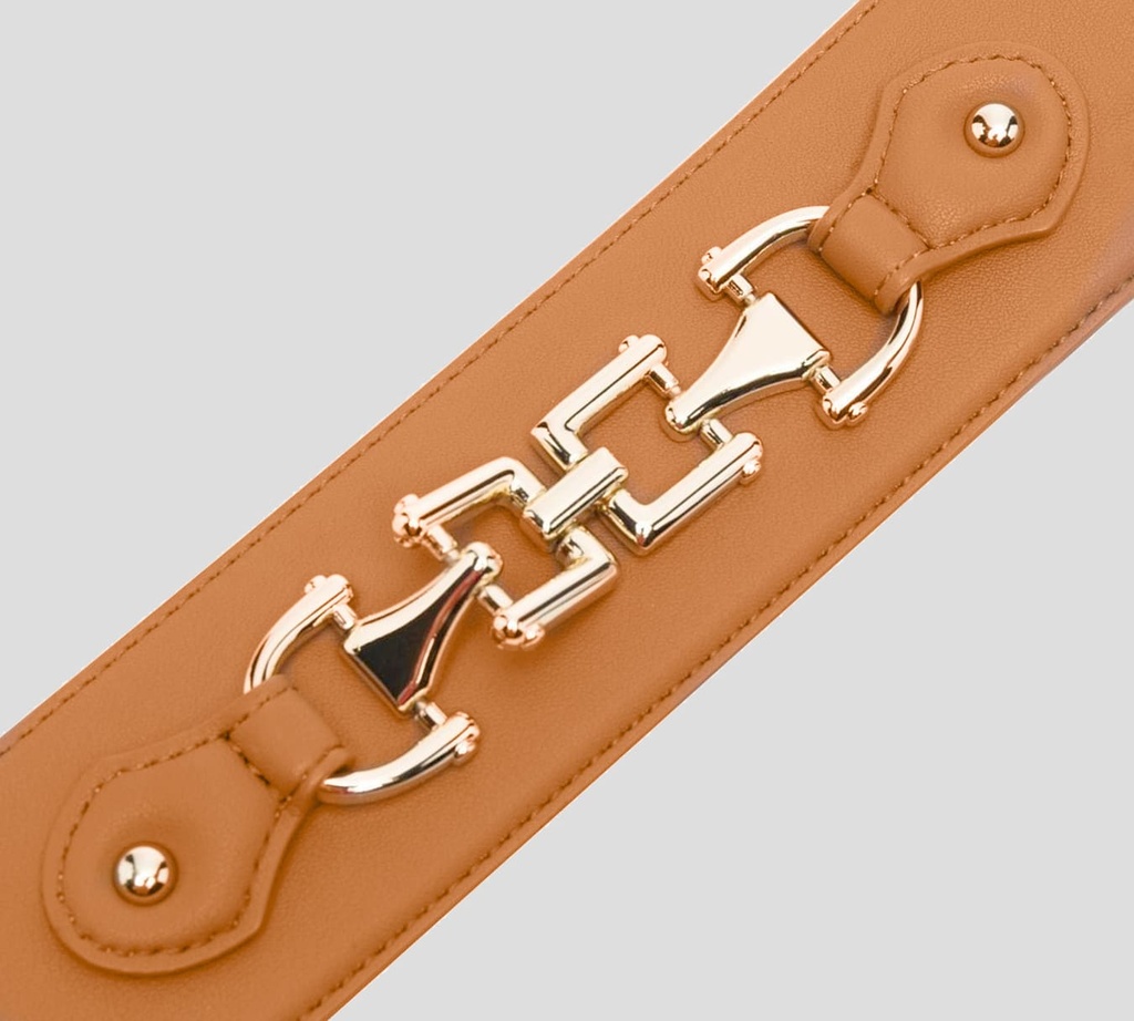 Elisabetta Franchi - CINTURON MARRON