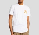 Moschino - T-SHIRT BLANCO BEAR CON BORDADO ROJO