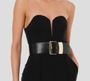 Elisabetta Franchi - CINTURON NEGRO 160110