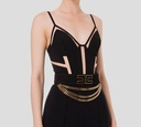 Elisabetta Franchi - CINTURON CON LOGO
