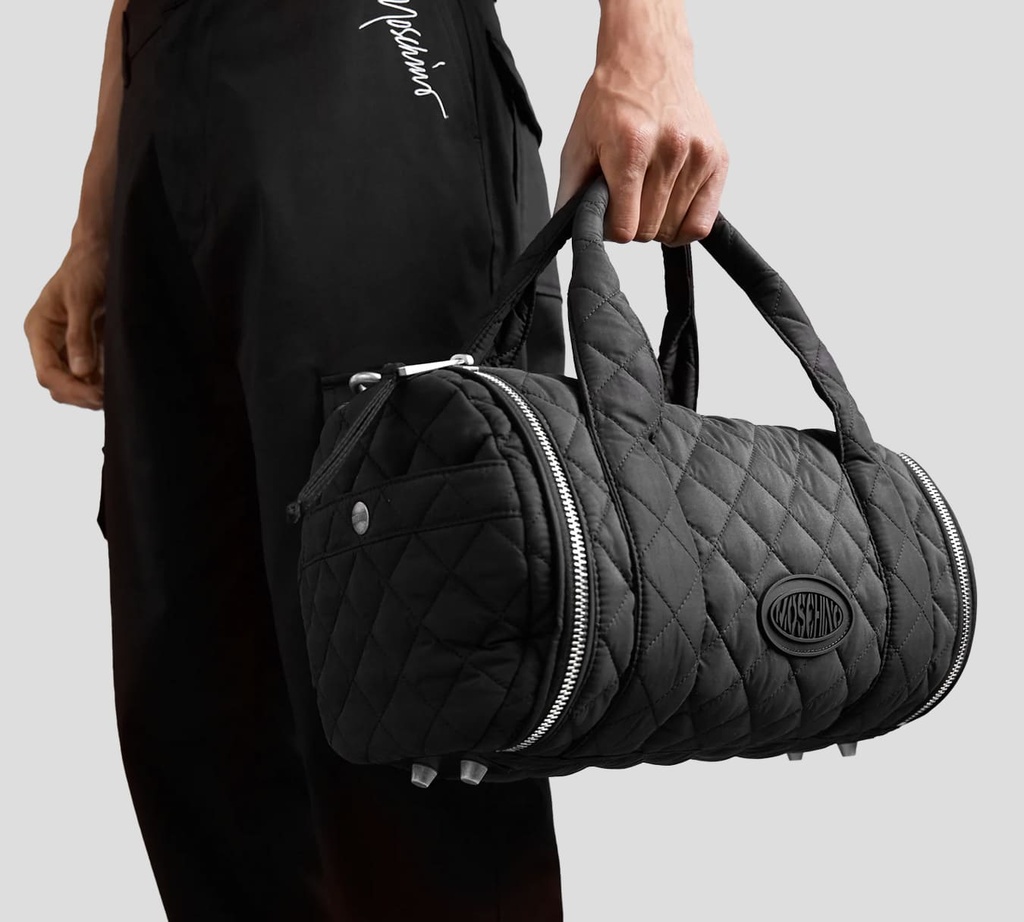 Moschino - BOLSO DE VIAJE NEGRO 06