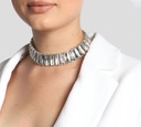 Elisabetta Franchi - GARGANTILLA DE CRISTAL
