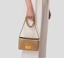 Elisabetta Franchi - CARTERA BANDOLERA ROSA PATENTE