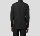 Moschino - CAMISA NEGRA "BEAR" CON BORDADO ROJO