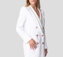 Elisabetta Franchi - VESTIDO MUJER MARFIL