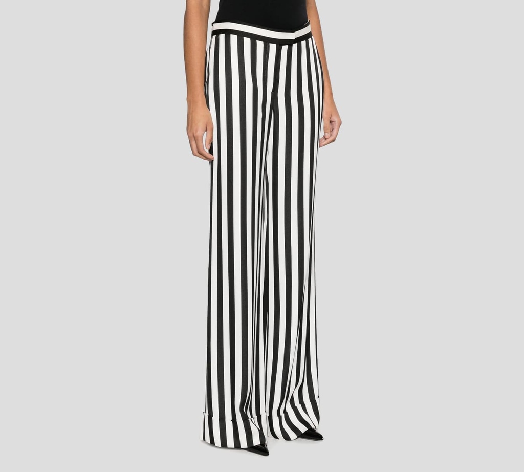 Moschino - PANTALONES NEGRO BLANCO