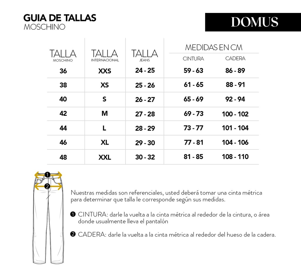 Moschino - PANTALONES NEGRO BLANCO
