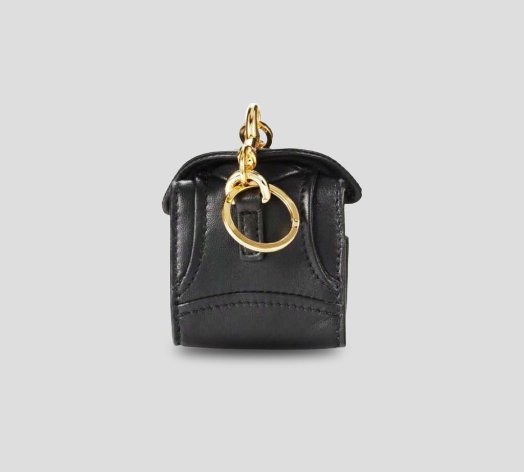 Moschino - CINTURON CON MONEDERO NEGRO