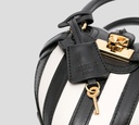 Moschino - CARTERA NEGRO BLANCO - HEART